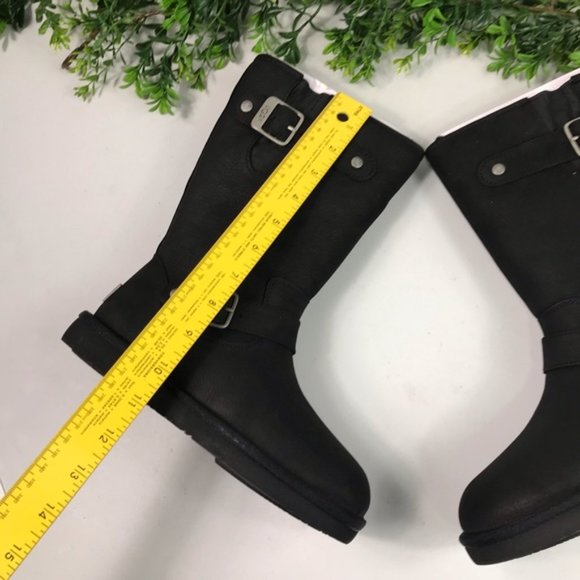 UGG Women’s Black Fur Lined Winter Boots Size 5 Brand New - Picture 5 of 8